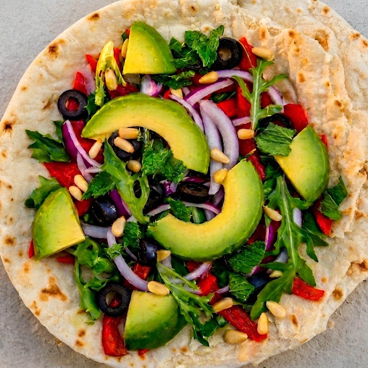 The Mediterranean Wrap